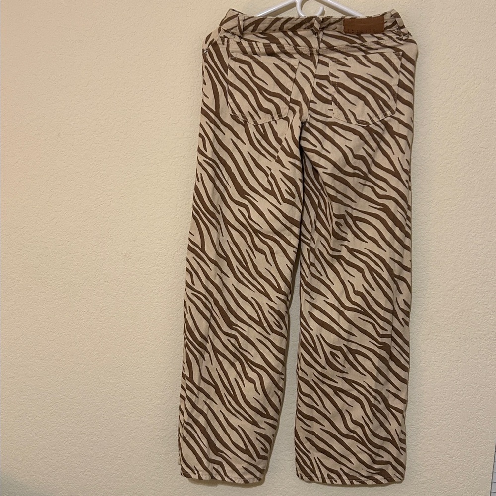 Zebra print jeans - Picture 3 of 3